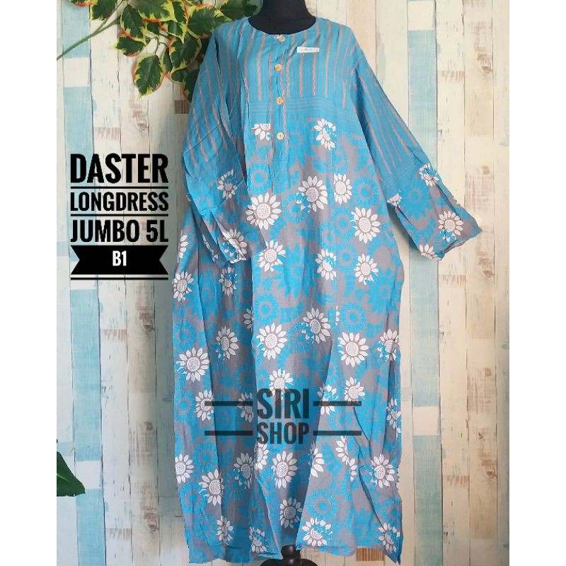 Daster Longdress Jumbo 5L B Batik HAP