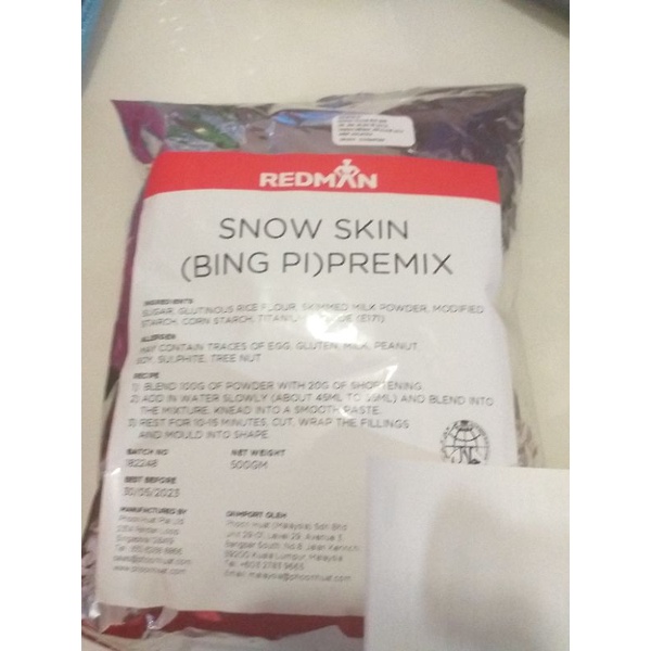 PREMIX SNOW SKIN MOONCAKE IMPORT