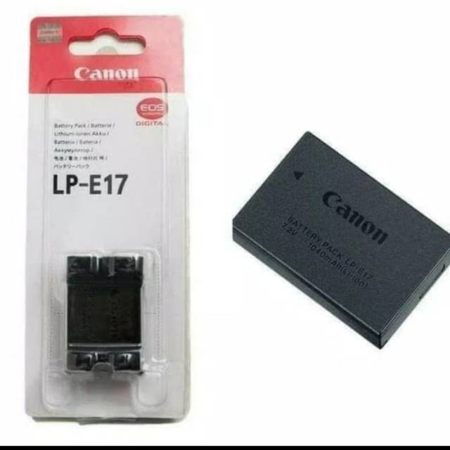 Baterai Canon  M3 M5 M6 77D 200D 750D 760D 800D LP-E17 Battery LP-E17