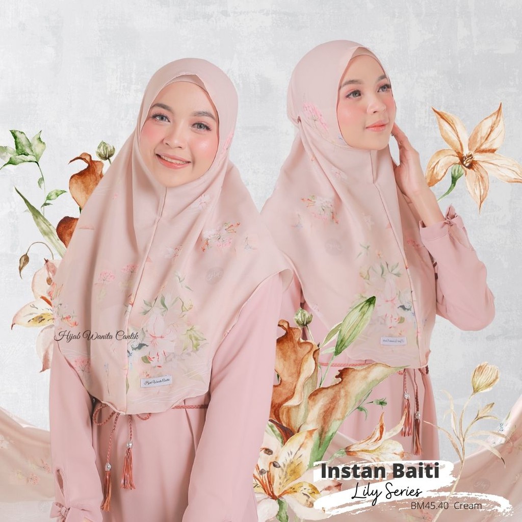 Hijabwanitacantik - Instan Baiti Lily | Hijab Instan | Jilbab Instan-5