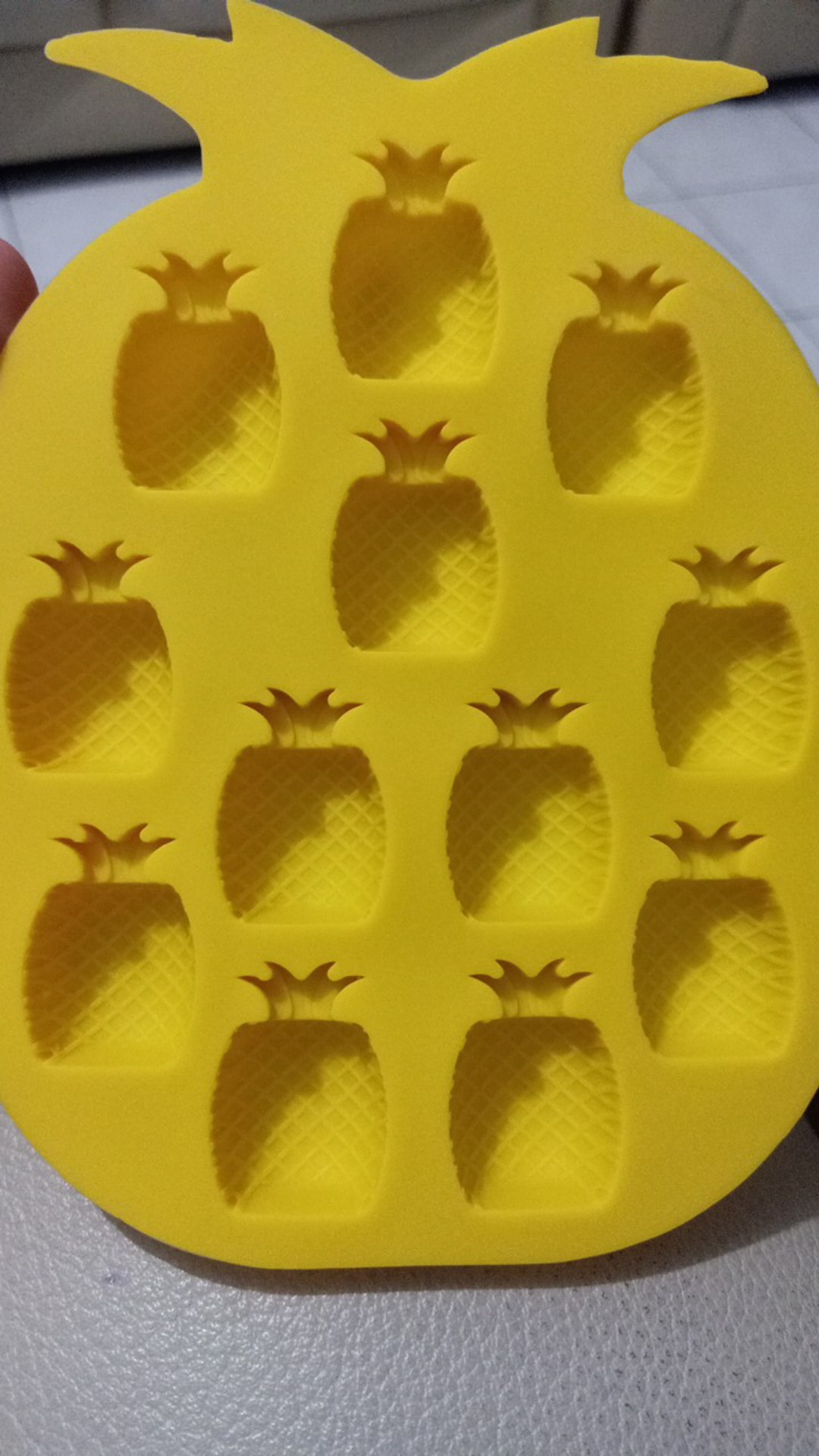 Ct-0318 Cetakan Silikon Coklat Fondant Nanas Pineapple Clay Puding