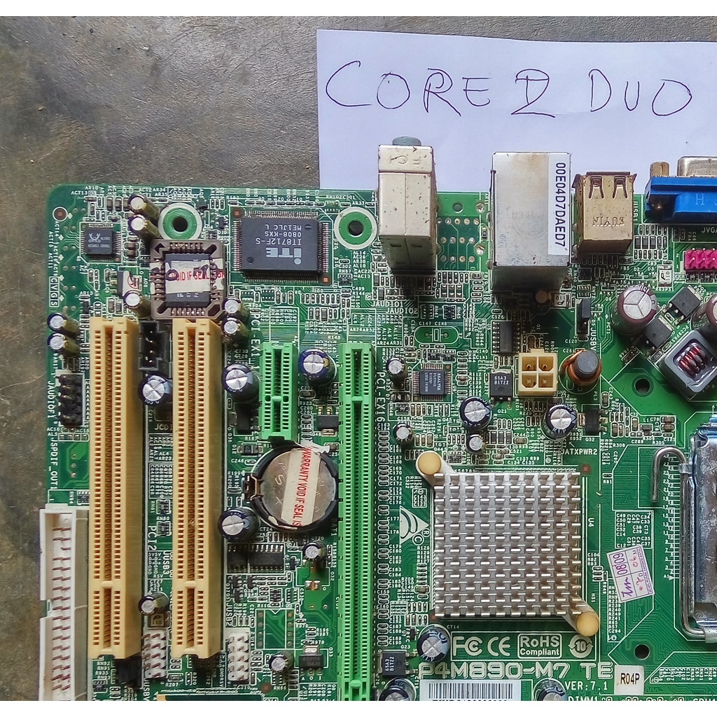 MOTHERBOARD pc core 2 duo