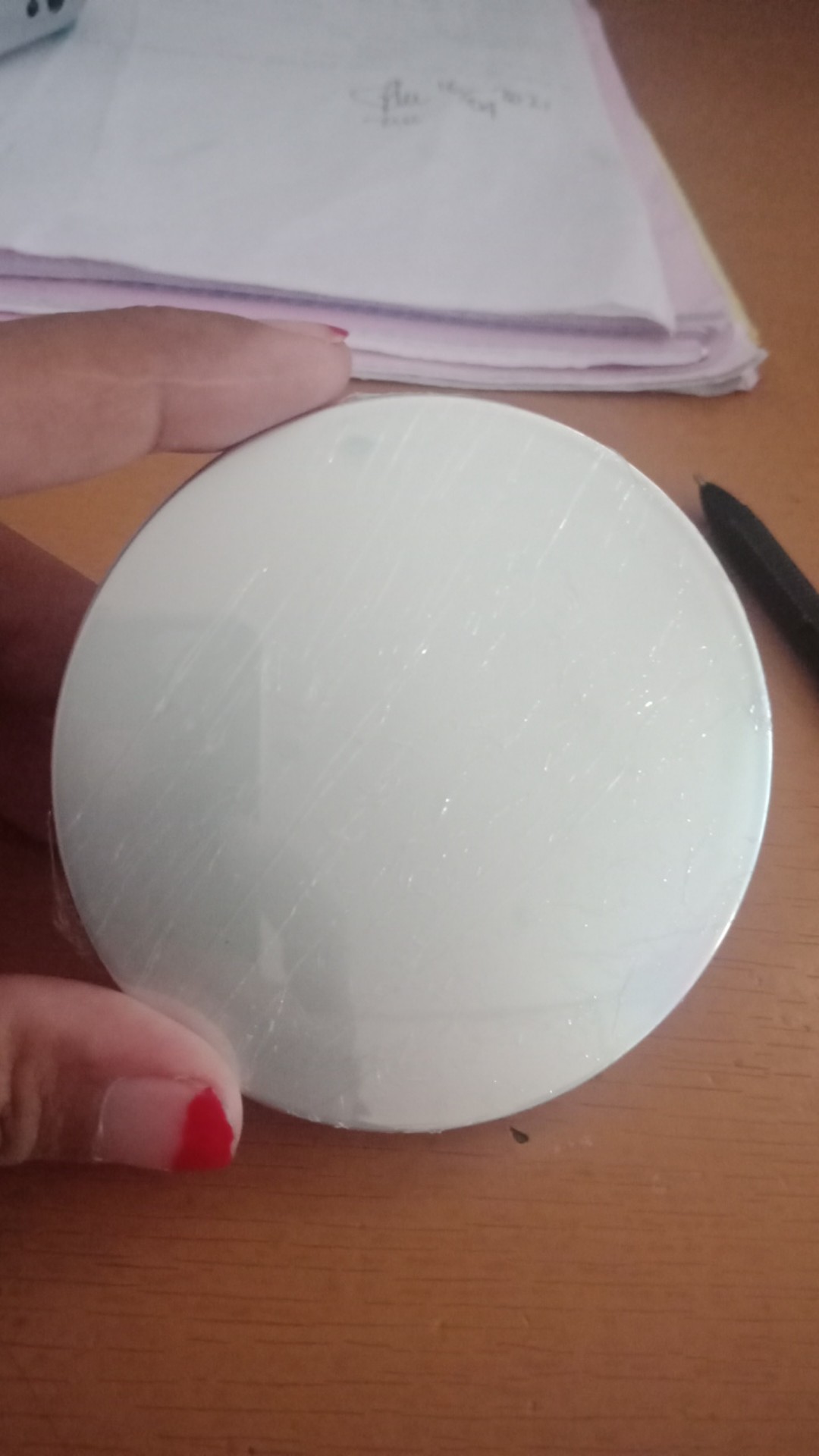 Stid 1pcs Portable Empty Cosmetic Sifter Loose Jar Container Puff Box Container Case Jelly