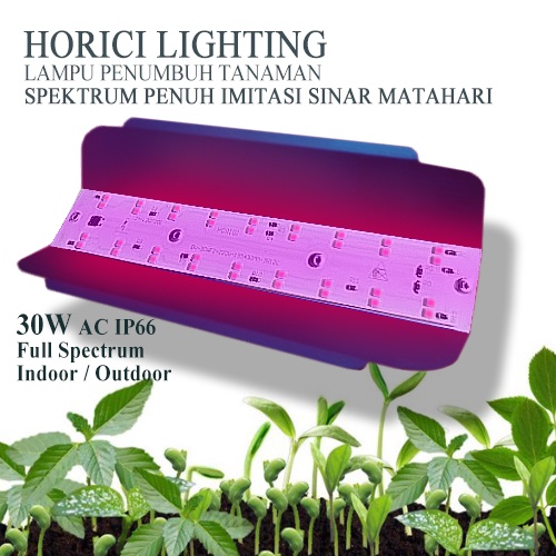 MEREK HORICI 220V 30W Lampu penumbuh tanaman  Tumbuhan Hidroponik indoor dan outdoor Plant Growth Lampu lampu tumbuh buah cepat