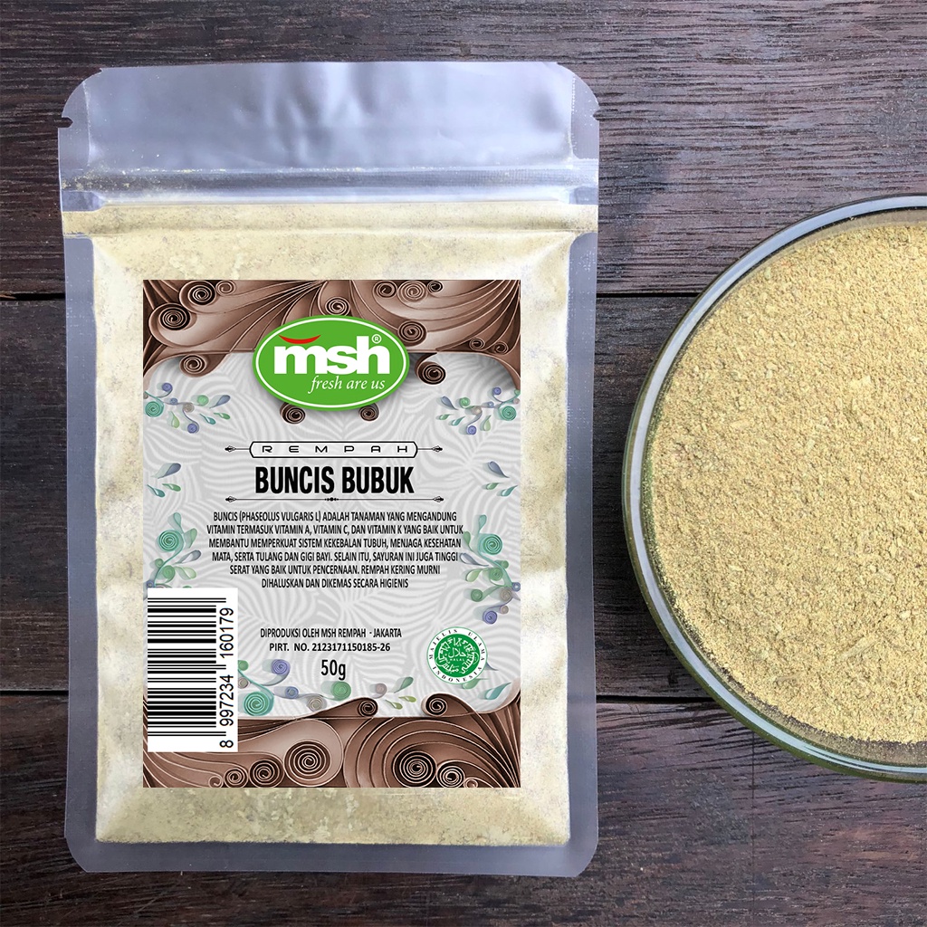 

MSH Buncis Bubuk 50 g