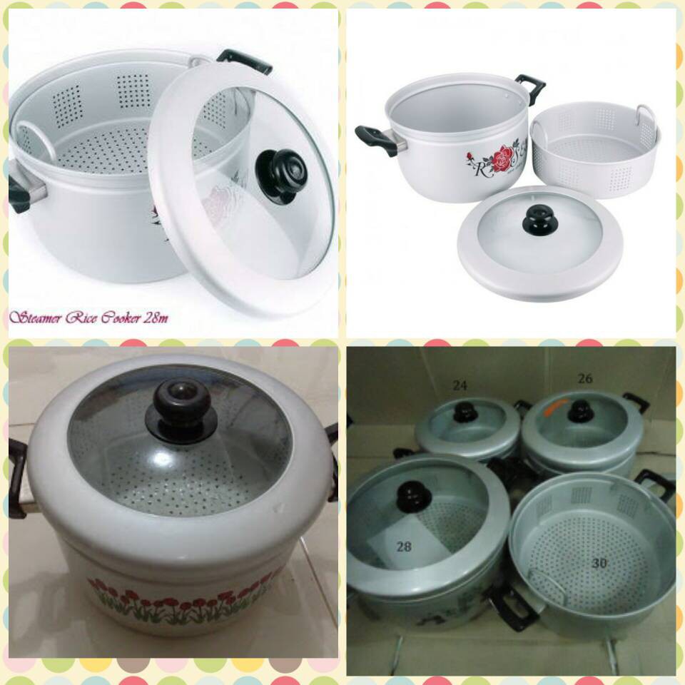 Steamer Rice Cooker Maspion 28cm | Shopee Indonesia