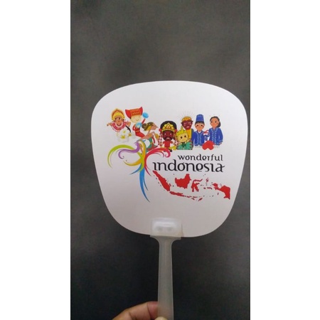 souvenir handpan/kipas tangan custom desain suka²