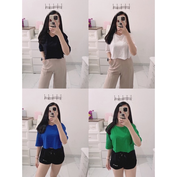 Tshirt crop harleys | kaos crop oversize | croptop kaos gambar/polos wanita | kaos crop oversize wanita | kaos murah import | aquarius boutique89 grosir