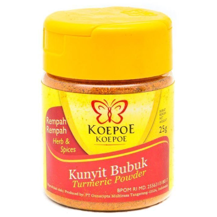 

kunyit bubuk 25 gram merk koepoe