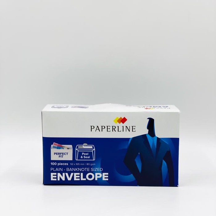 

Amplop Paperline Buklet Ukuran Uang Putih Polos 92 x 165 mm Dengan Lem Terbatas