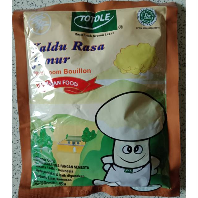 

TOTOLE KALDU JAMUR 80gr