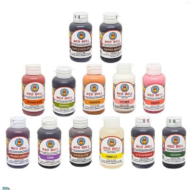 

PERISA DAN PEWARNA MAKANAN RED BELL ALL VARIAN