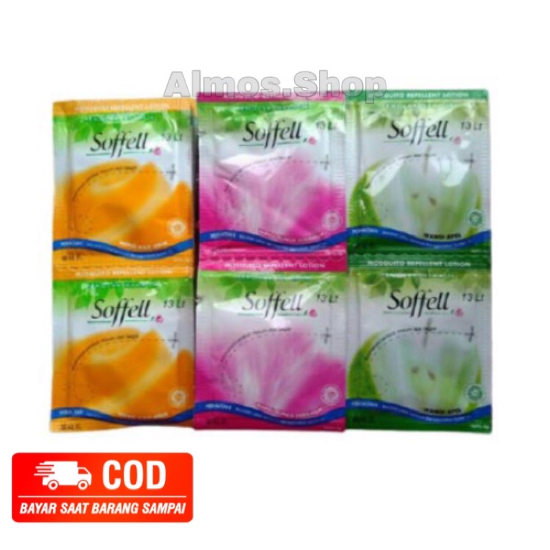 Soffell Kemasan JUMBO Renceng isi 12 sachet x 11gr