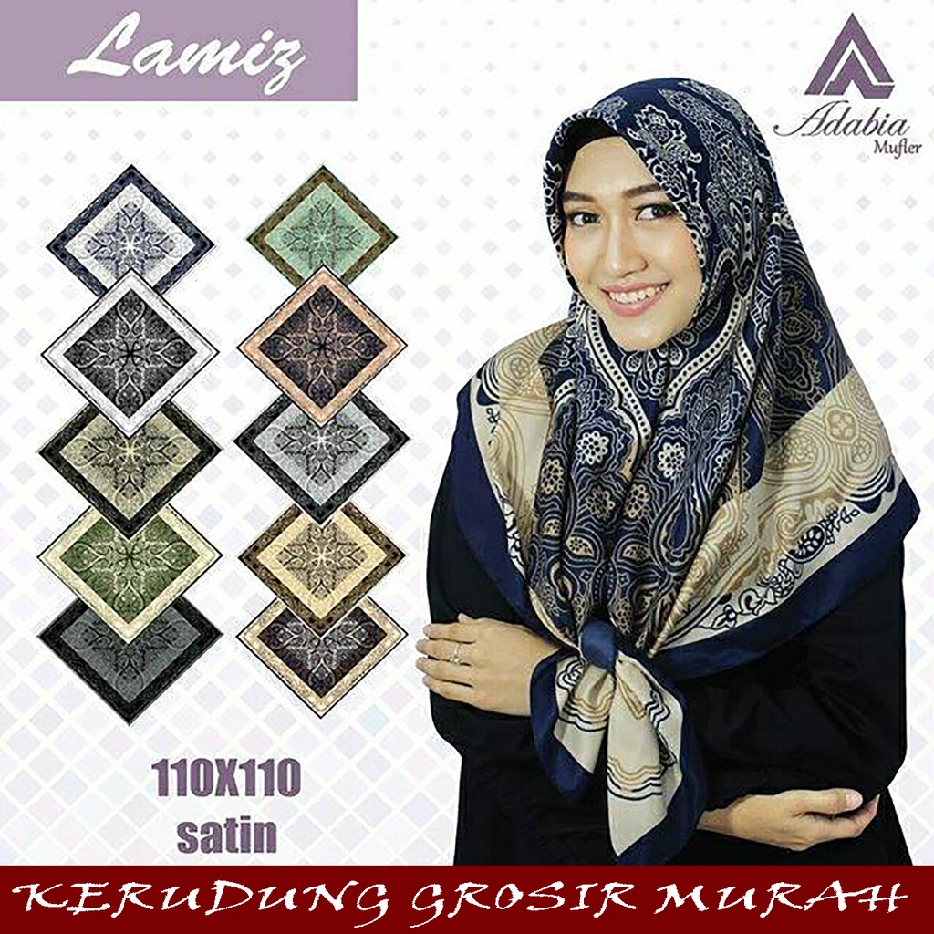 Segiempat satin lamiz