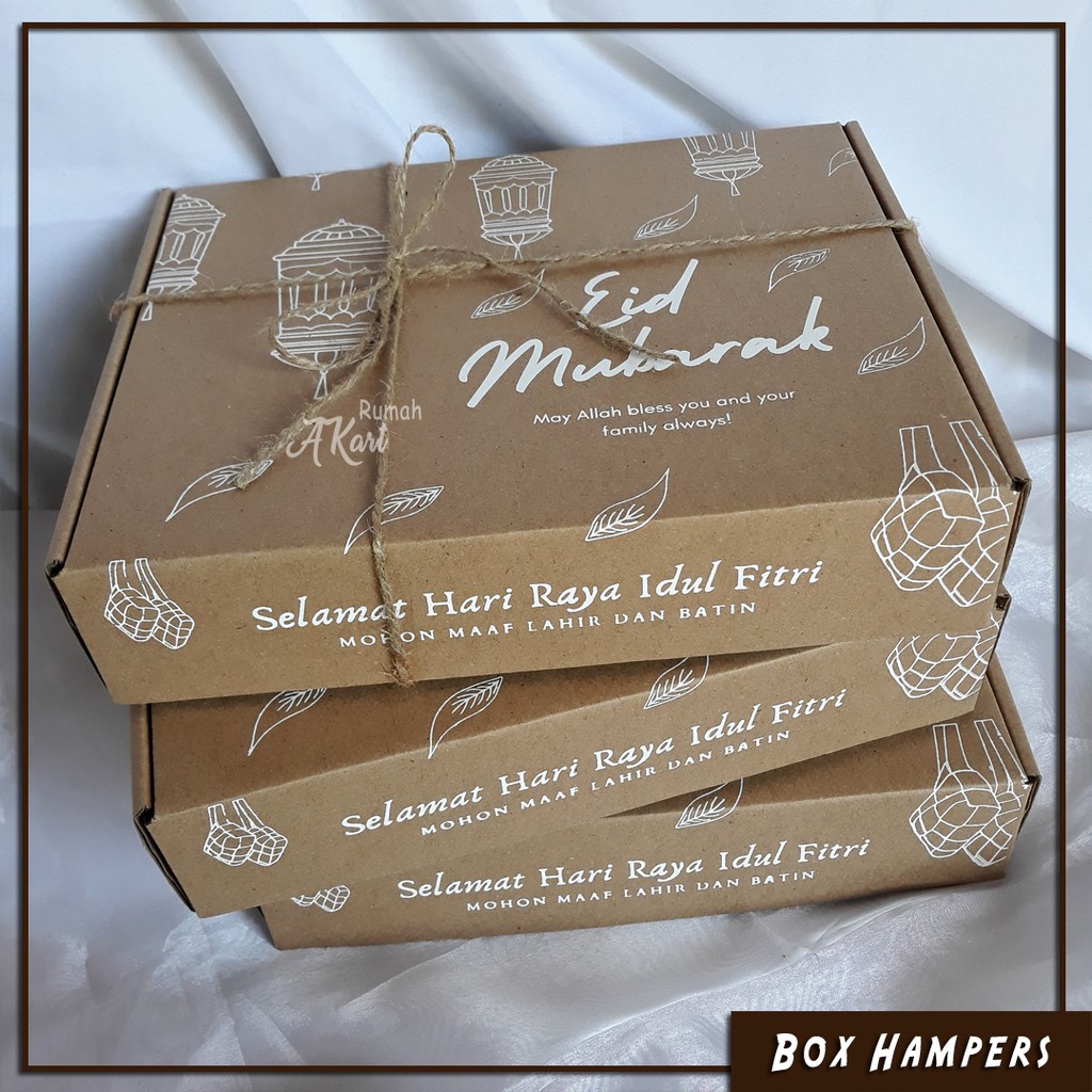 

[Hanya BOX] Box Hamper Lebaran/Idul Fitri/Eid/Hari Raya Aesthetic