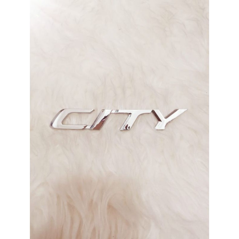 Emblem tulisan City baru