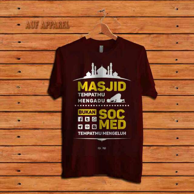 Kaos dakwah masjid