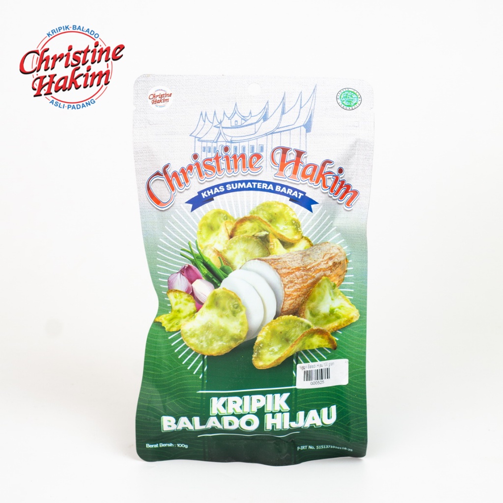 

Kripik Balado HIJAU [100gr] Christine Hakim / Sanjai Balado