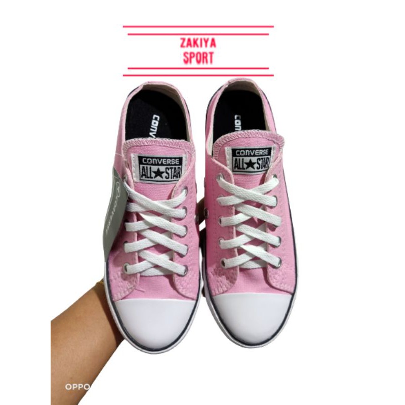 sepatu converse bustong (PINK) GRADE ORI