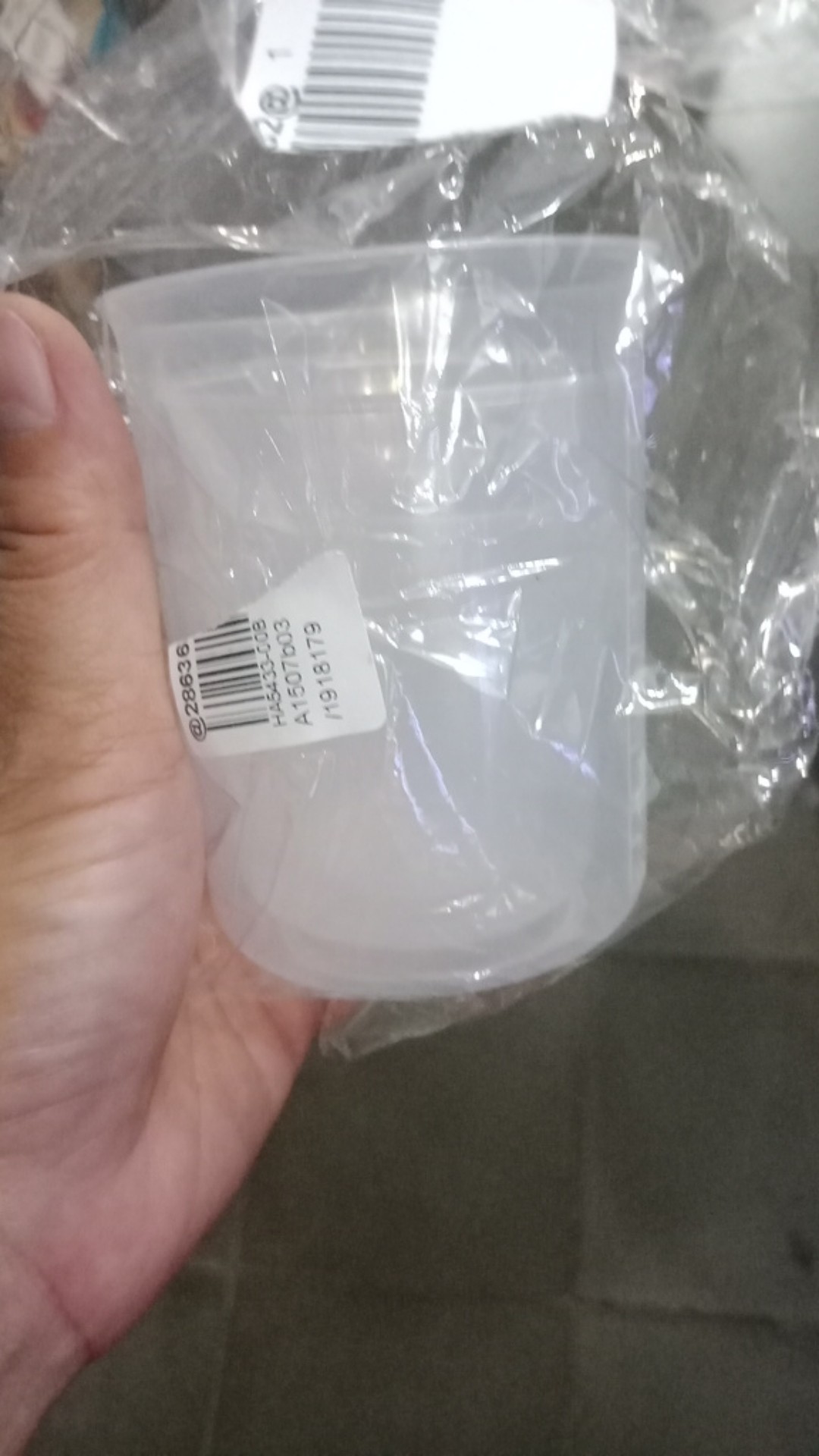 3 Pcs/set Plastic Measuring Cup Laboratory Work Experiment Measuring Jigger Jug With Numerical Graduations