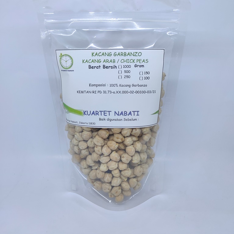 

250gr Garbanzo / Chick Peas / Kacang Arab Mentah/Raw