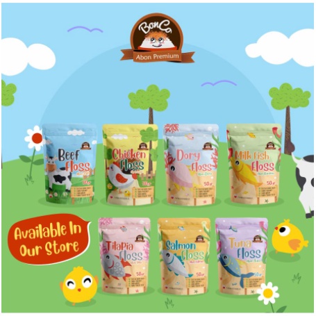 Bonco Abon Bayi Premium 50gr (Tersedia varian rasa)