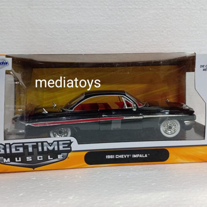 Limited Diecast 1:24 Mobil Chevy Impala (Jada Bigtime) Gilaa