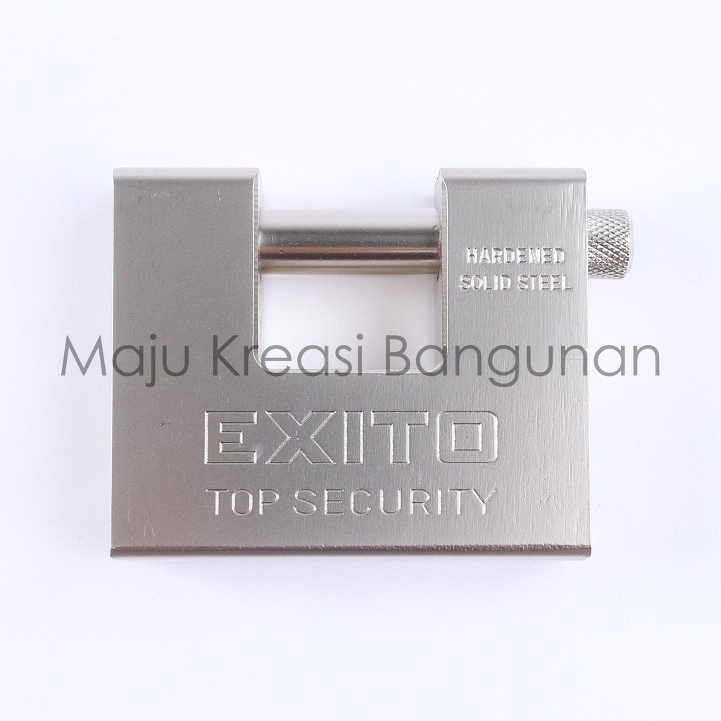 Gembok Panzer EXITO 84mm Pagar Gudang Rumah Anti Potong Top Security Hardened Steel Panser Kotak