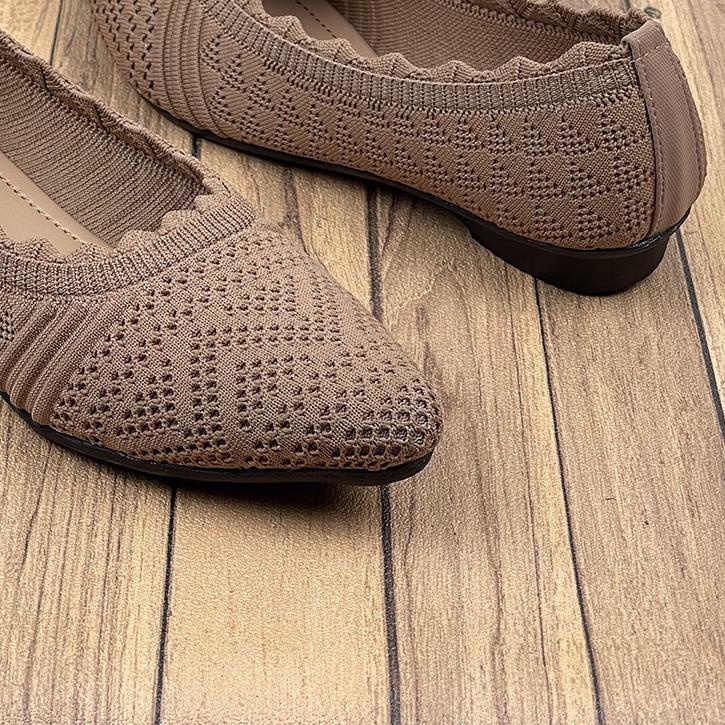 Sepatu Flat Wanita Rajut Import ID03 ~ CLARENZO