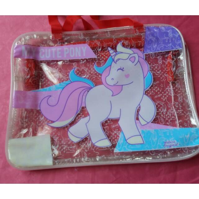 

Tas plastik transparan fancy