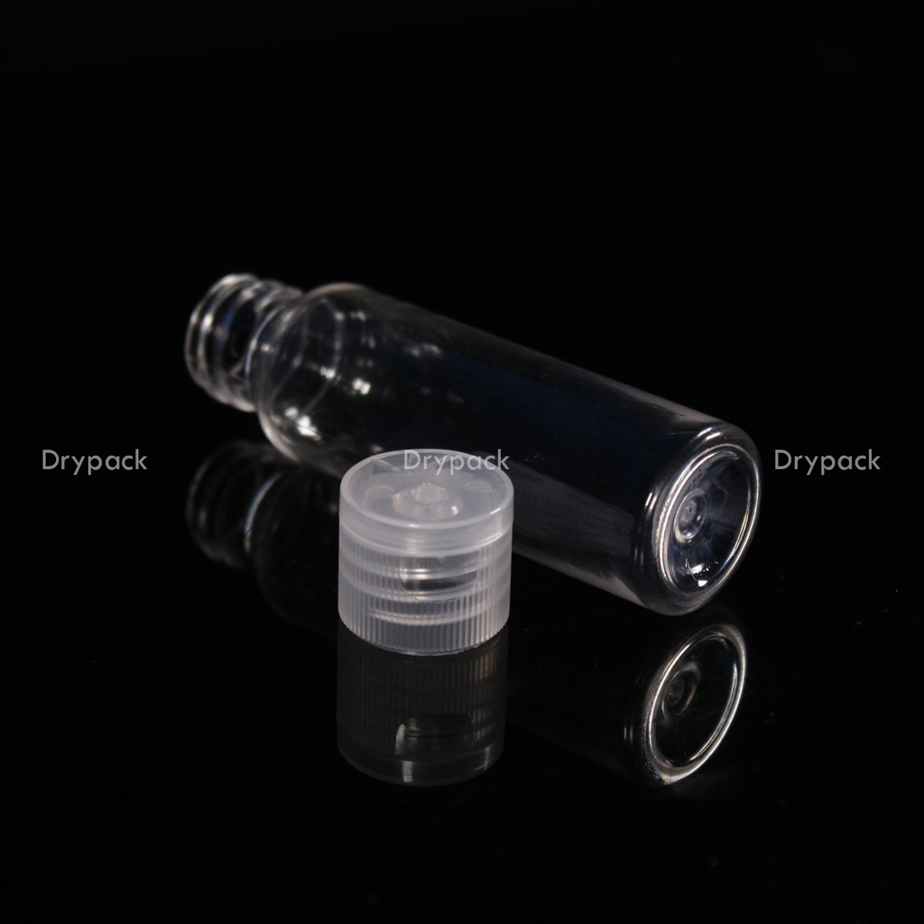 Botol PET 30ml Natural Fliptop Tutup Natural