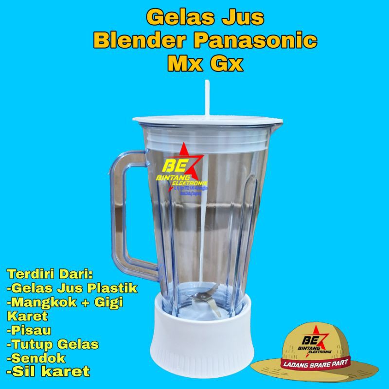 [COD] Set Gelas Blender Panasonic MX GX 1011 1462 1061 1521 1021 1511 1021 Tabung Jus