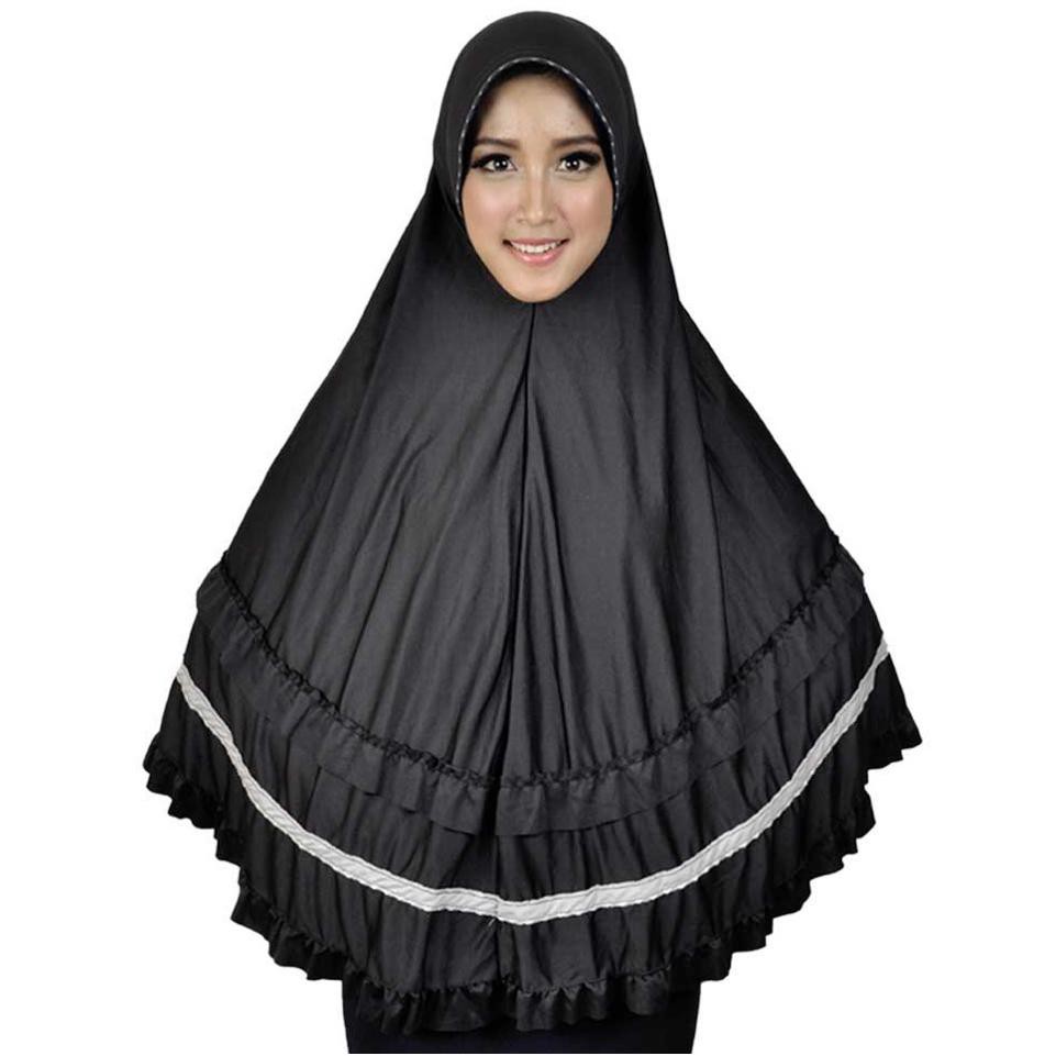 Jilbab Casual Wanita Muslimah Java Seven HITAM AS SERENA JS 1047