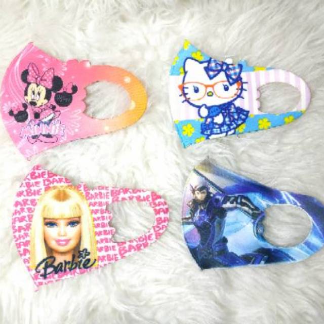 MK07 Masker Kain Anak Motif Karakter