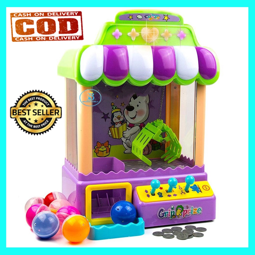 BT -  Mainan Anak Mesin Pencapit Boneka / Capit Bola Joy Claw Machine