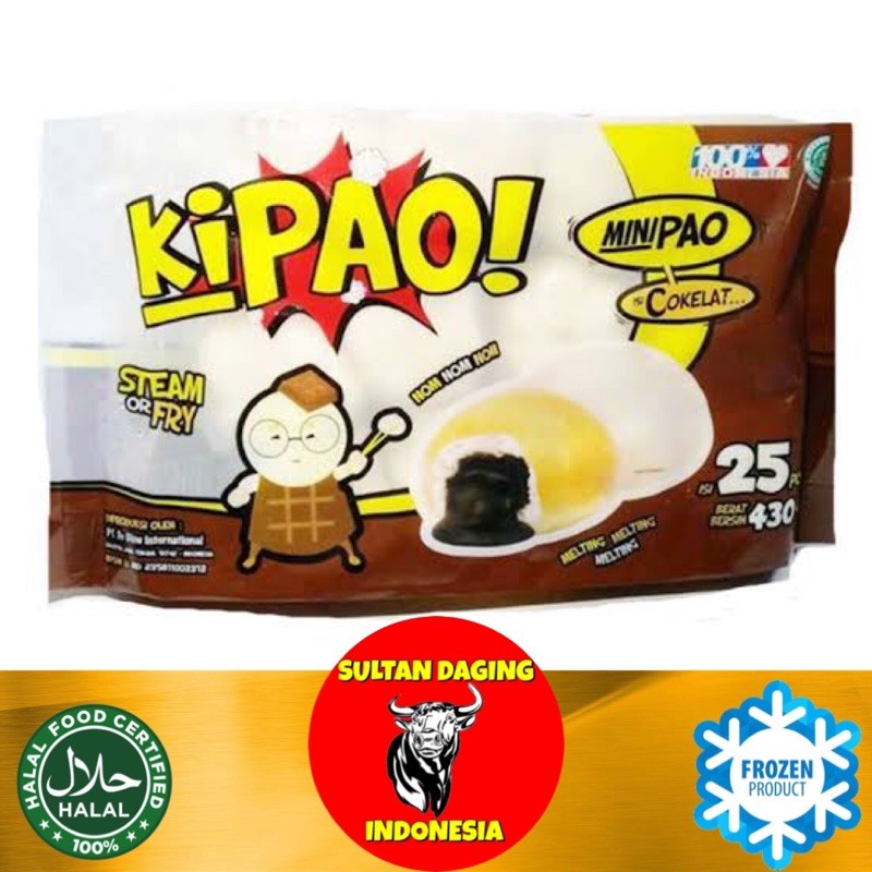 

BAKPAO KIPAO COKELAT ISI 25 PCS 430 GRAM/ MINIPAO/ KIPAO/KIPAO COKELAT/ MINIPAO KIPAO/BAKPAO COKELAT