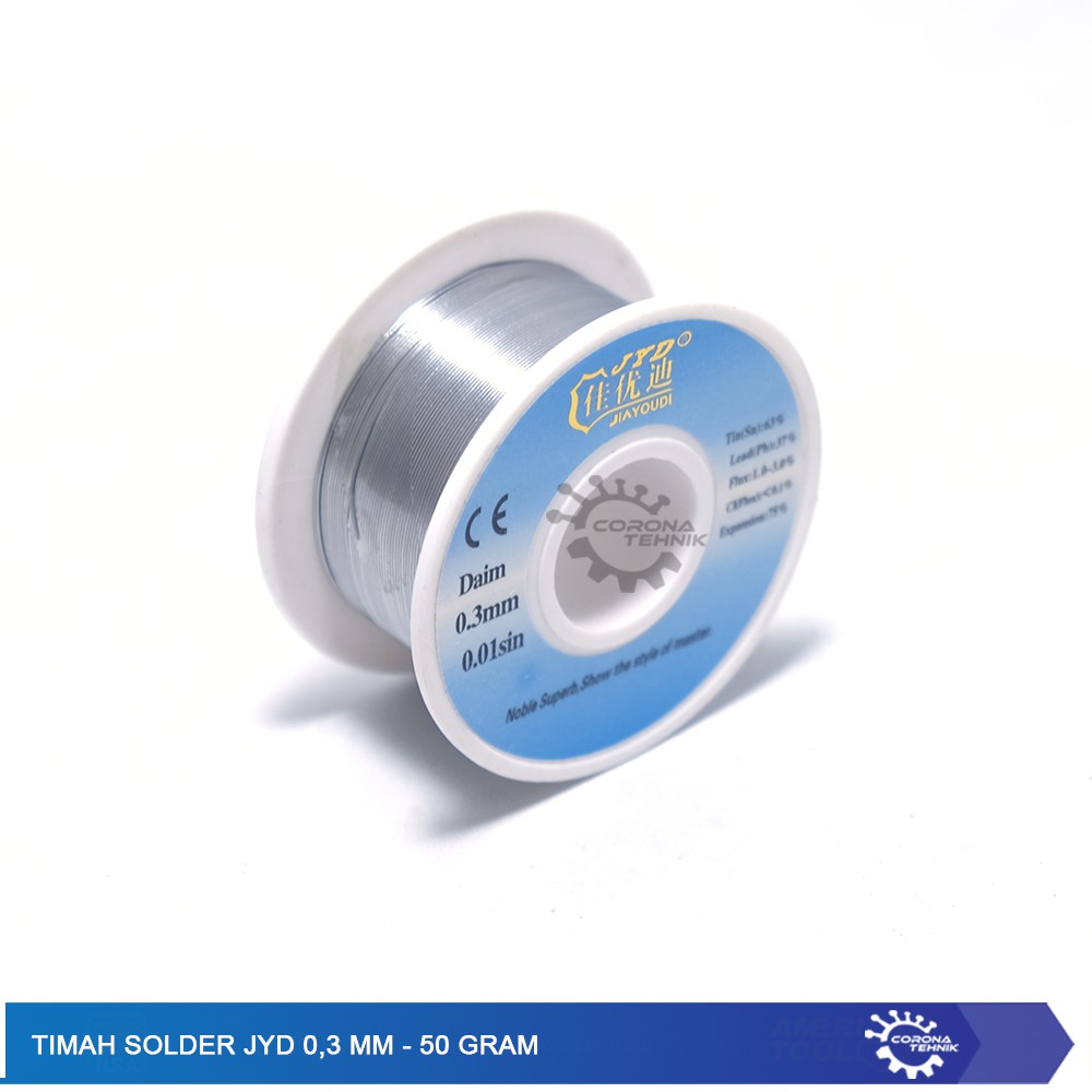 JYD - Timah Solder 0,3 mm - 50 Gram