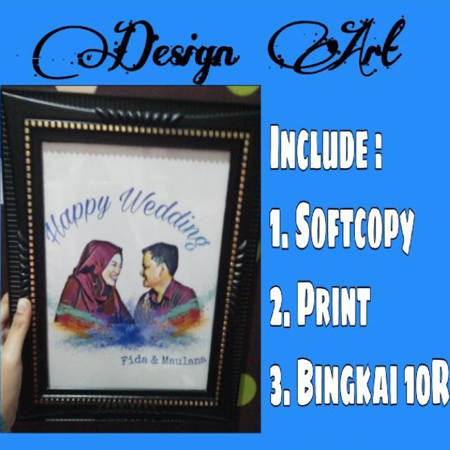 

Hadiah Frame DesignArt 10R (Splash Art)