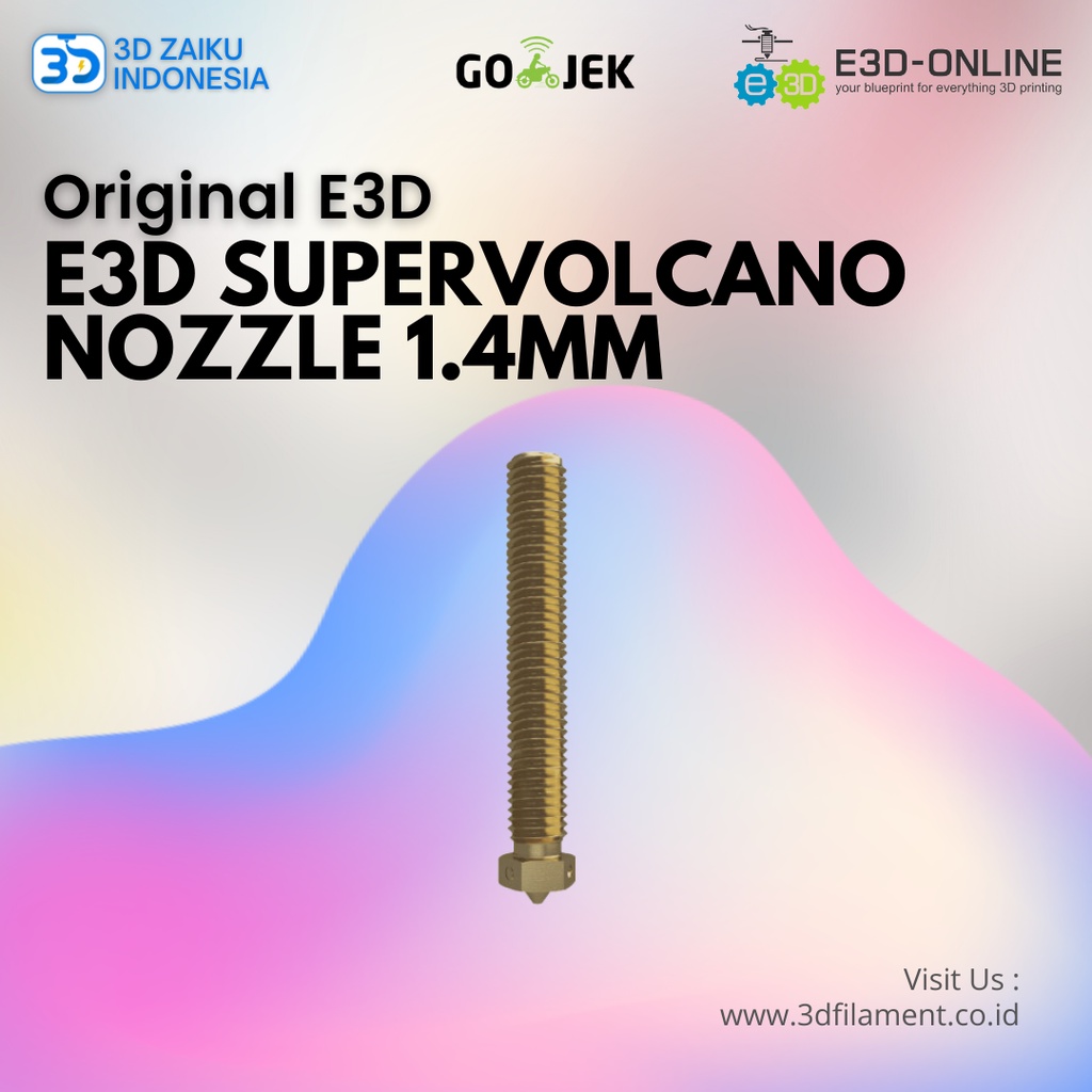 Original E3D SuperVolcano Nozzle 1.4 mm from UK