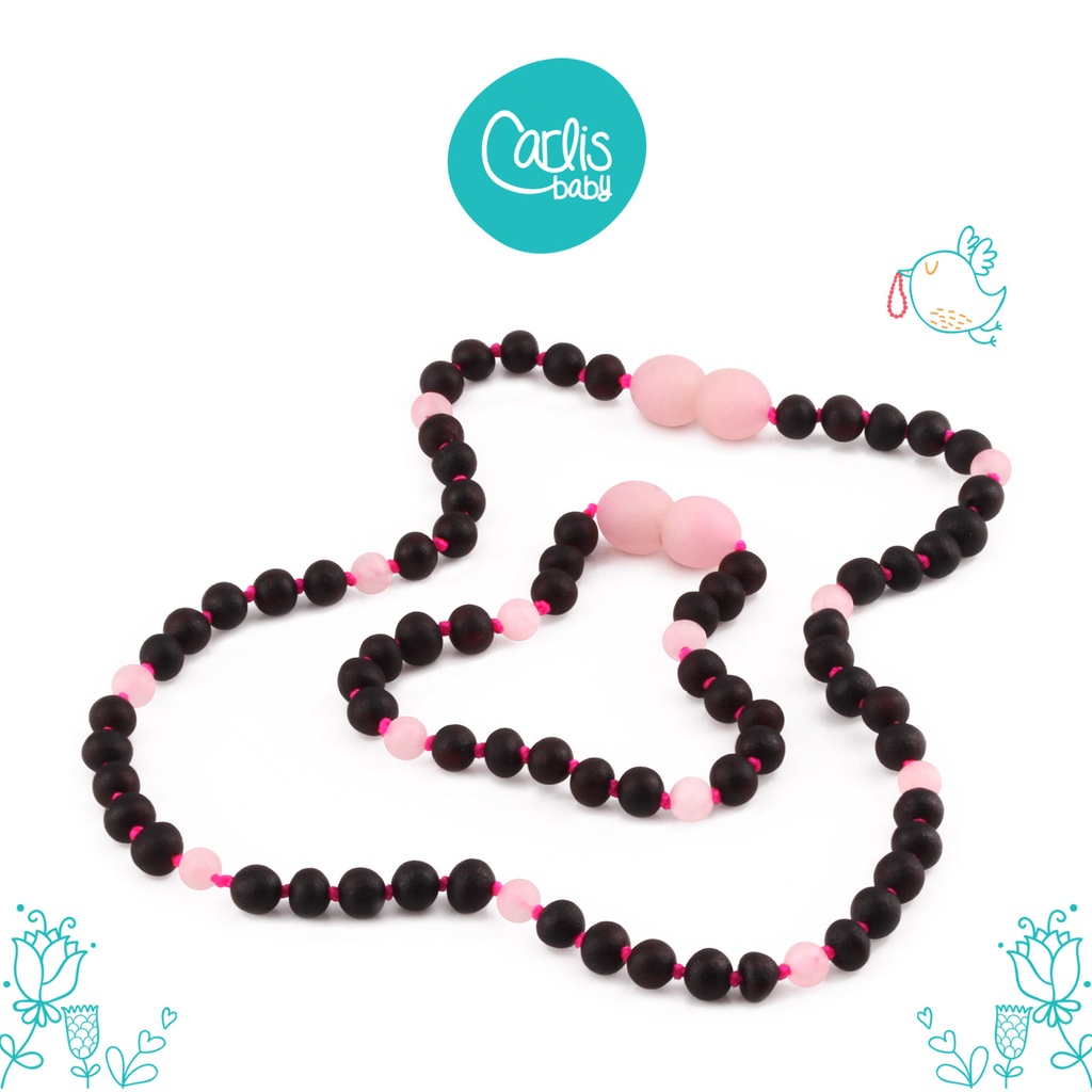 AG65 Kalung dan Gelang Amber Tumbuh Gigi Bayi By Carlis Baby