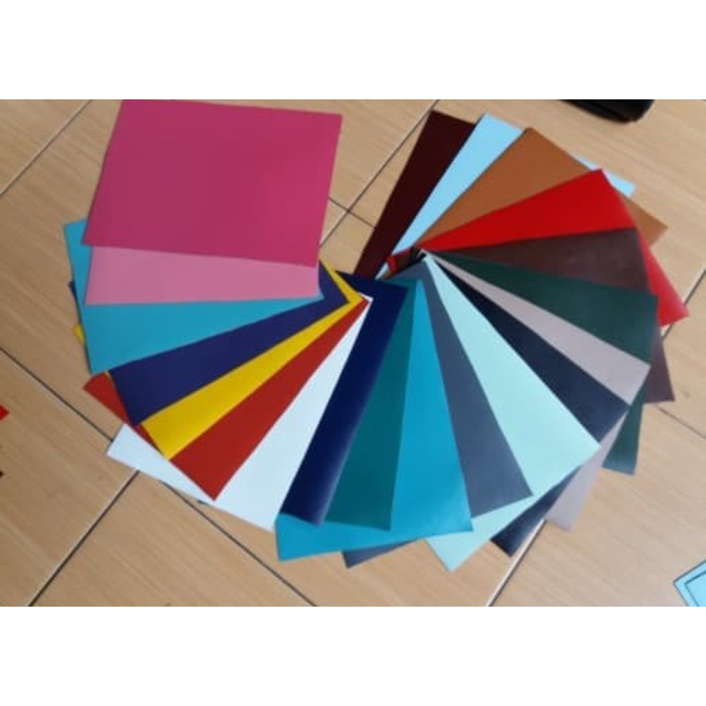 KULIT SAPI PORI ASLI LEMBARAN UKURAN A4 A3