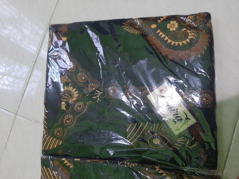 Kemeja Batik Pria Jokowi Ready Jumbo