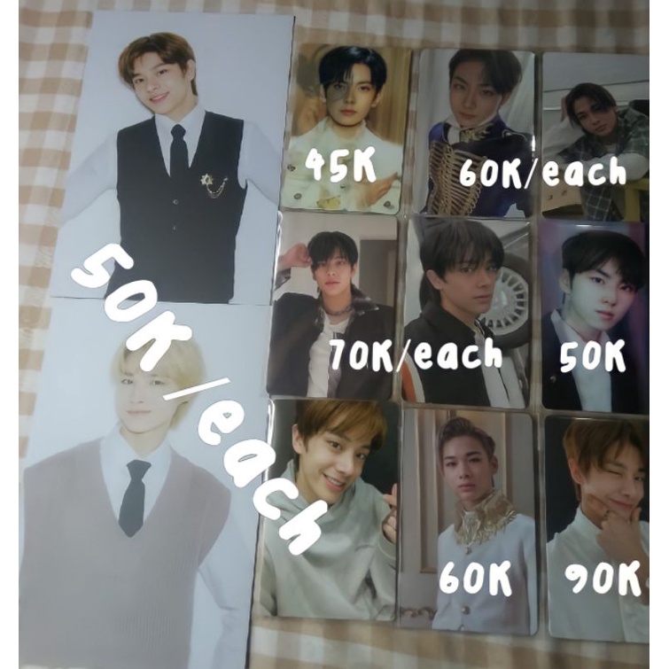 PHOTOCARD PC ENHYPEN JAKE NI-KI JUNGWON HEESEUNG LENTI JAKE DOWN READY INA