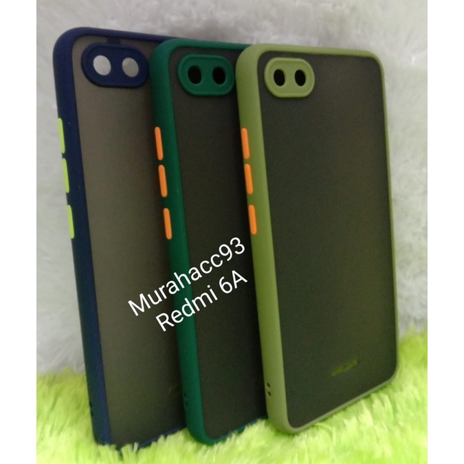 [MA] CASE BUMPER MY CHOICE XIAOMI REDMI 6A HYBRID MATTE MY CHOICE PELINDUNG CAMERA