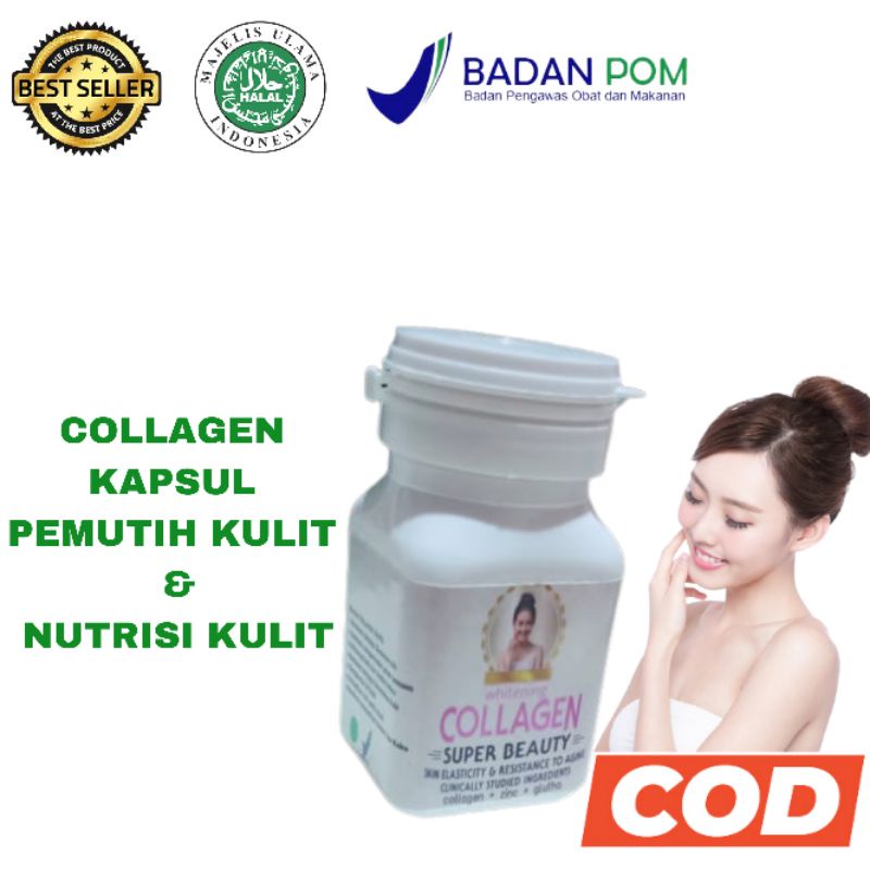 COLLAGEN KAPSUL PEMUTIH KULIT & NUTRISI KULIT