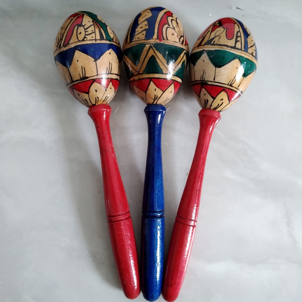 Jual Alat Musik Marakas "Lukis Panjang Kecil", Shacker Maracas Indonesia|Shopee Indonesia