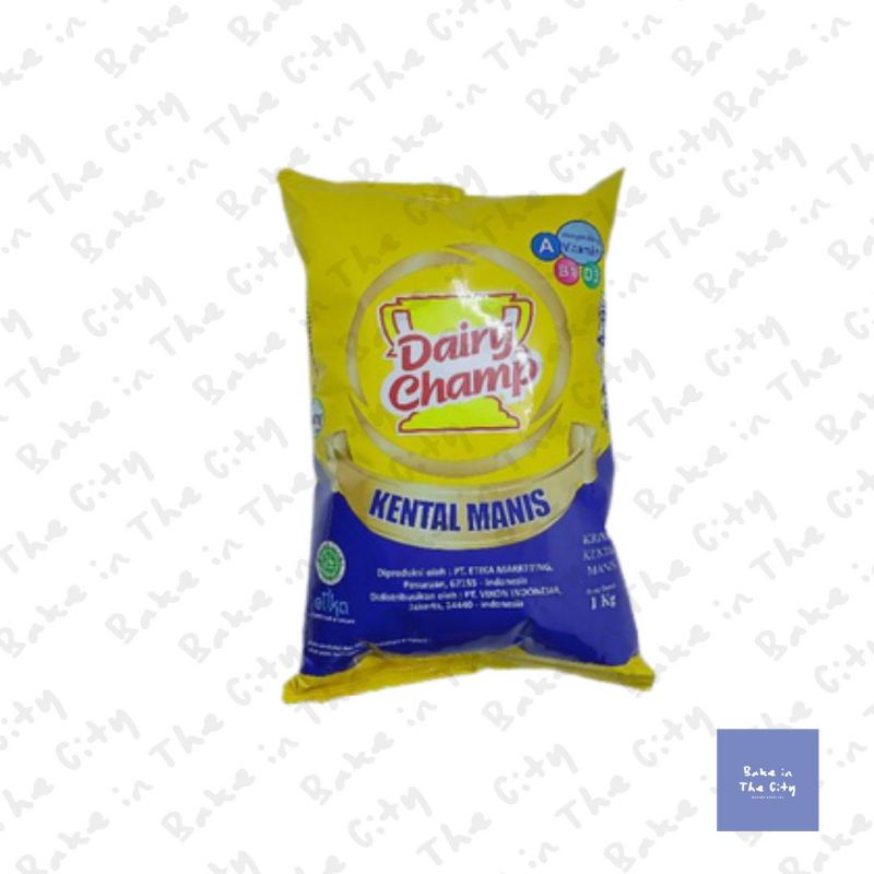 

Susu Kental Manis Dairychamp Pillow - 1kg