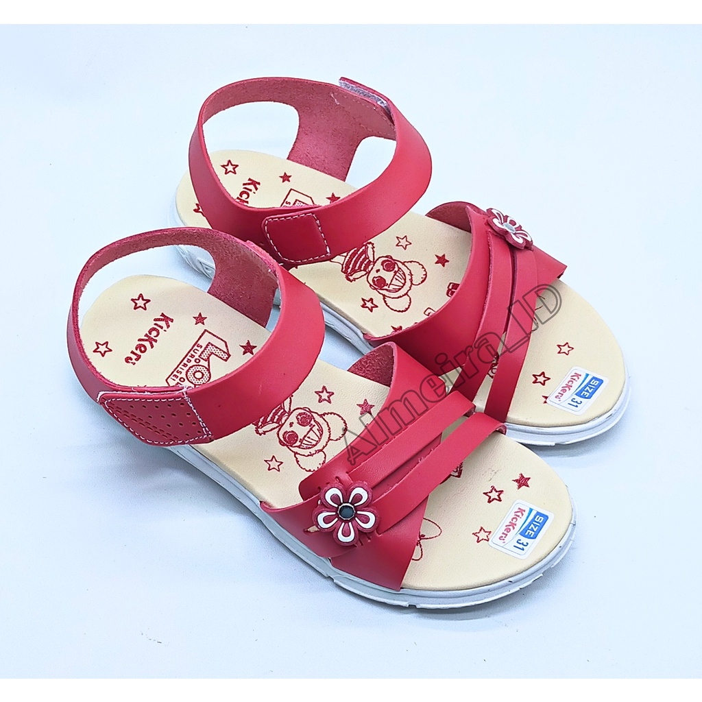 Sandal Anak Perempuan Slingback Kickers Terbaru | Sandal Anak Import | Sandal Anak Fashionable