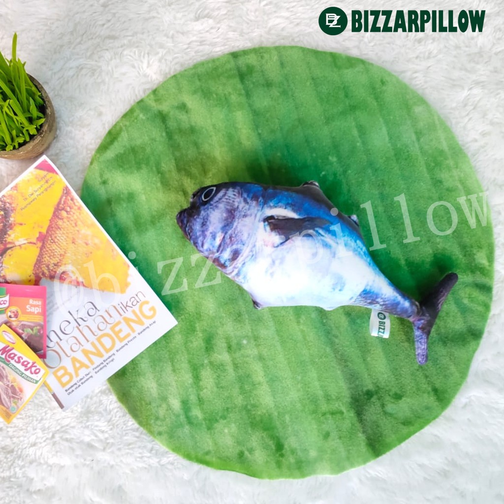 Bizzarpillow Bantal Ikan Asin Size S BZ069