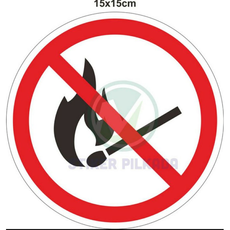 

STIKER VINYL AWAS KEBAKARAN 16X15CM